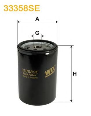 WIX FILTERS 33358se -  Топливный фильтр